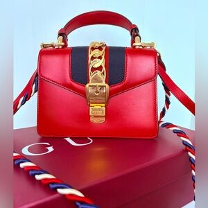 Gucci Bag Sylvie Web Red